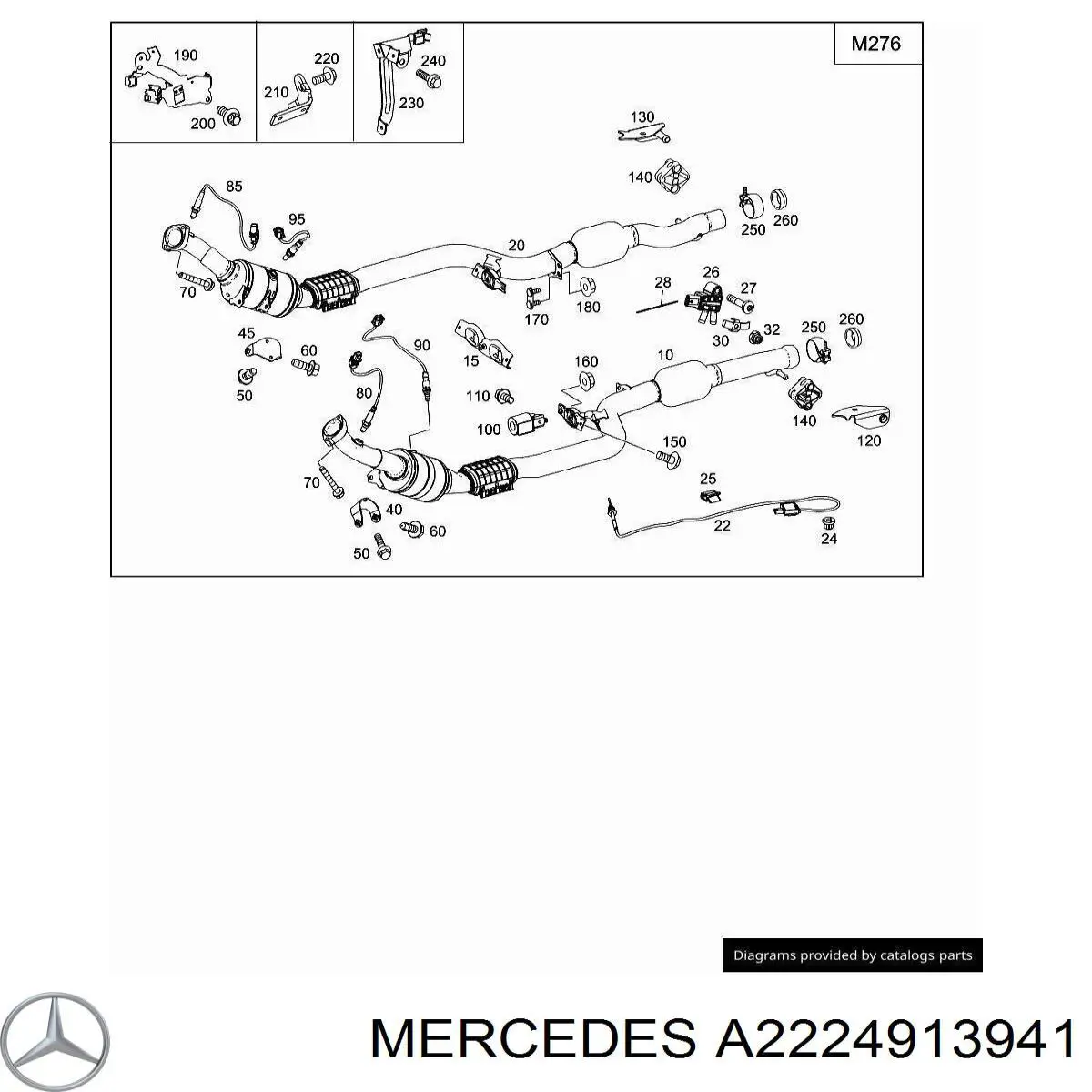 A2224913941 Mercedes 