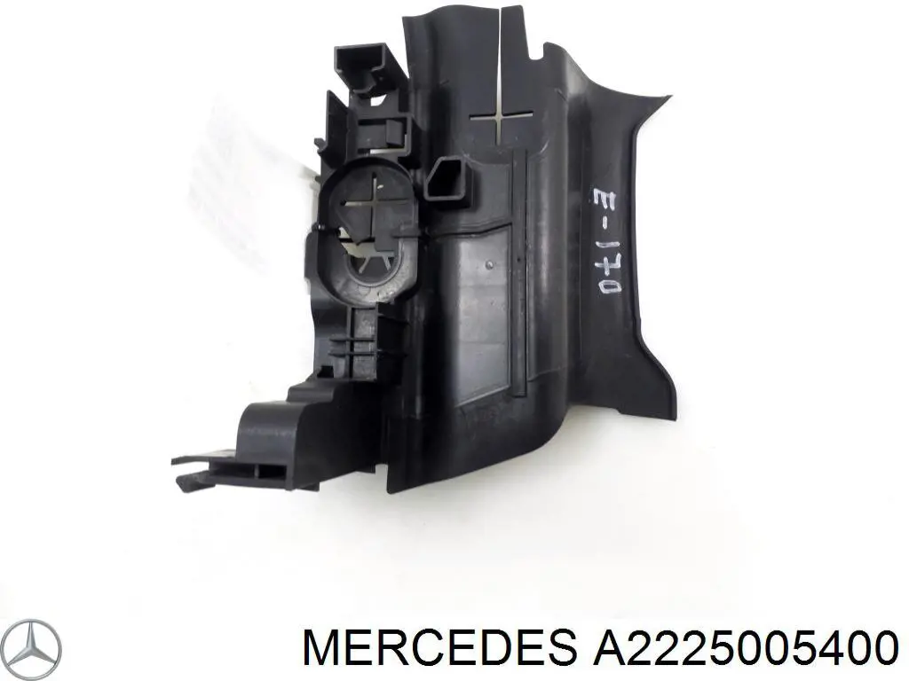 Повітропровід (дефлектор) радіатора, нижній Mercedes A2225005400 ціна, від 75.53 USD
