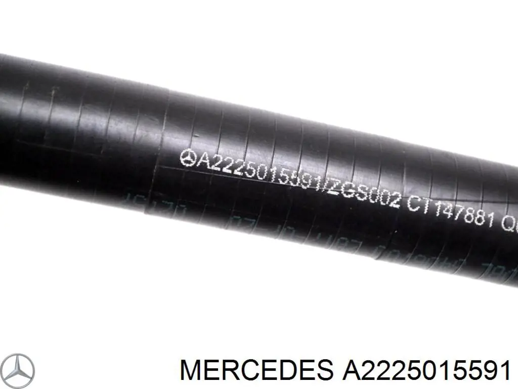 Шланг/патрубок системи охолодження Mercedes A2225015591 ціна, від 71.88 USD