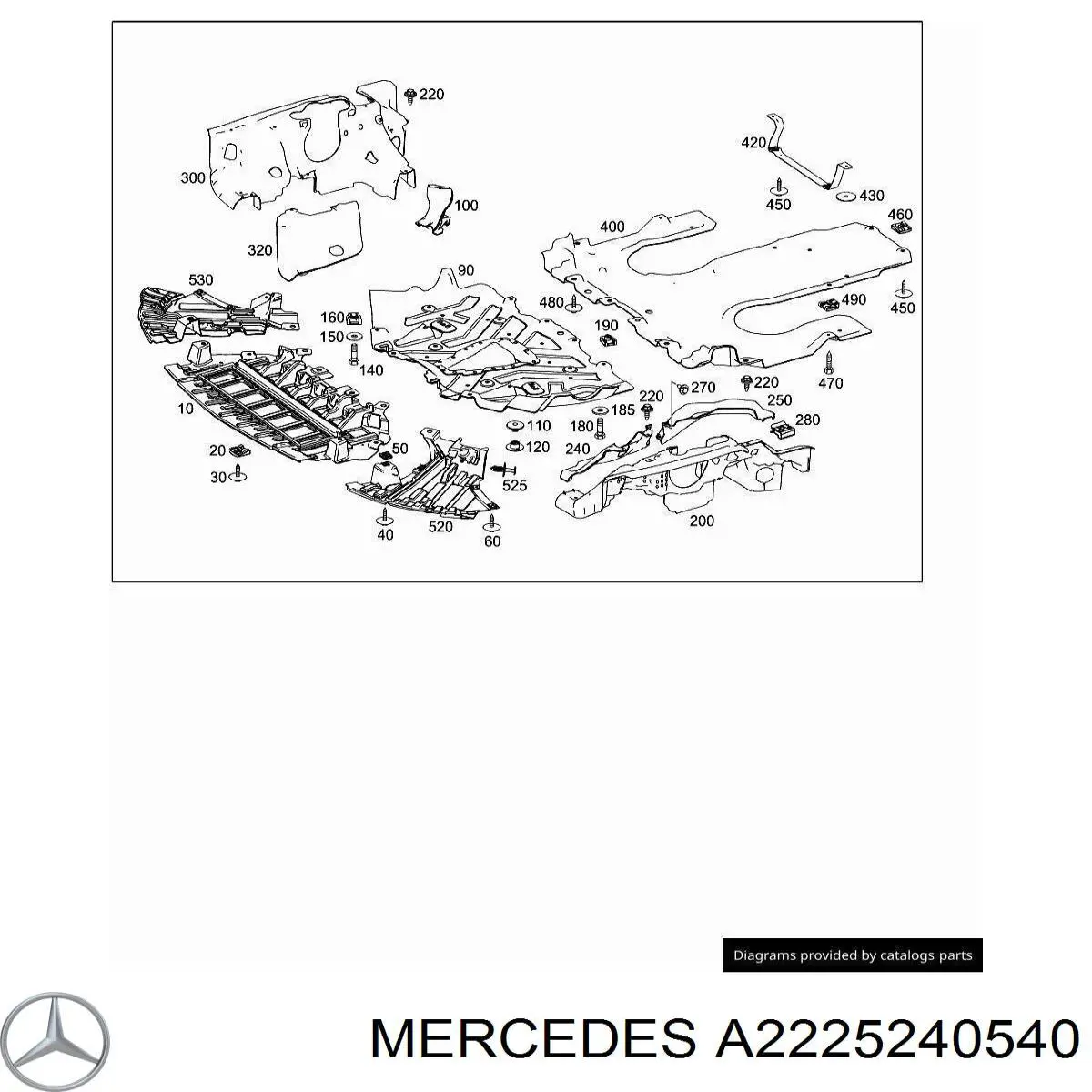 A2225240540 Mercedes 