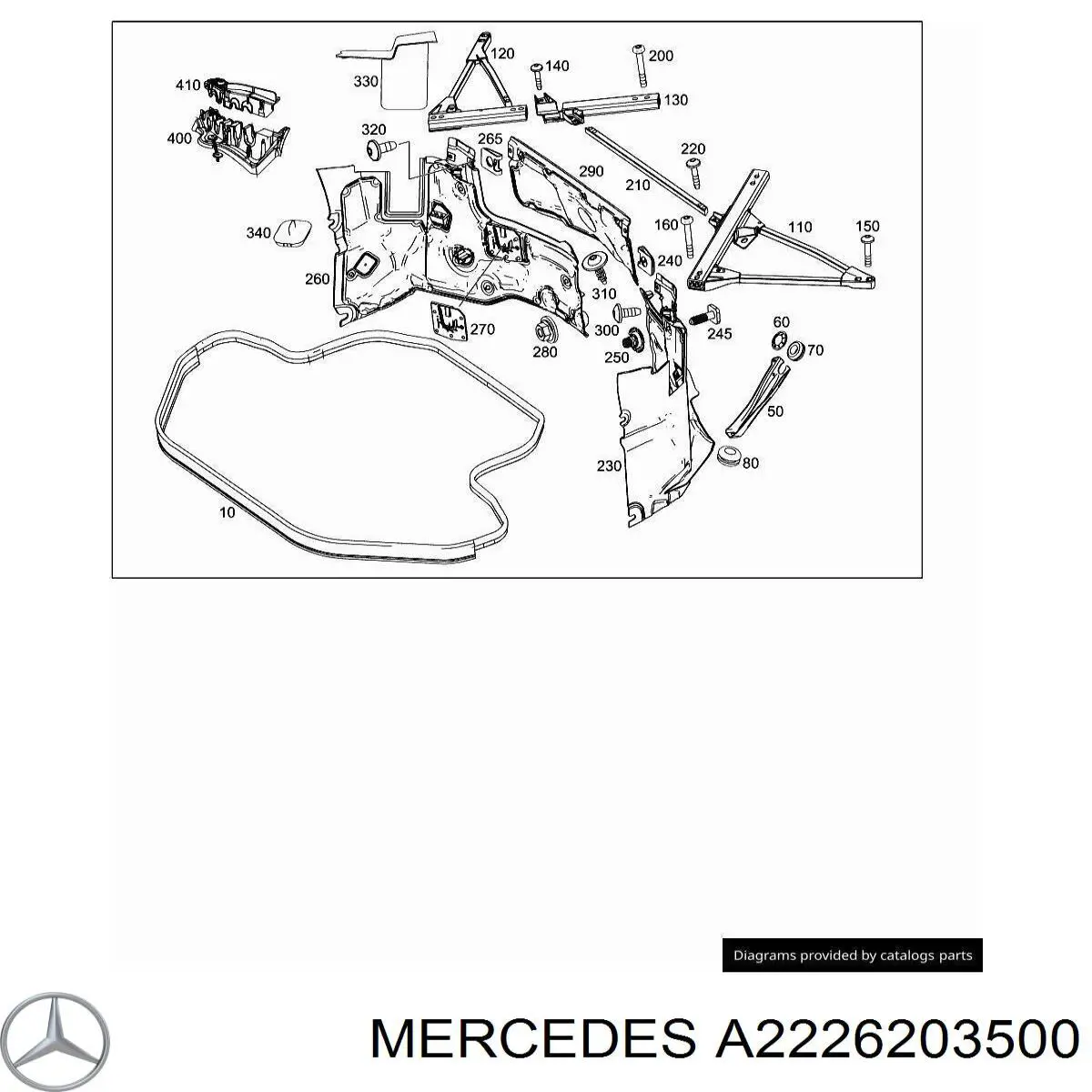 A2226203500 Mercedes 