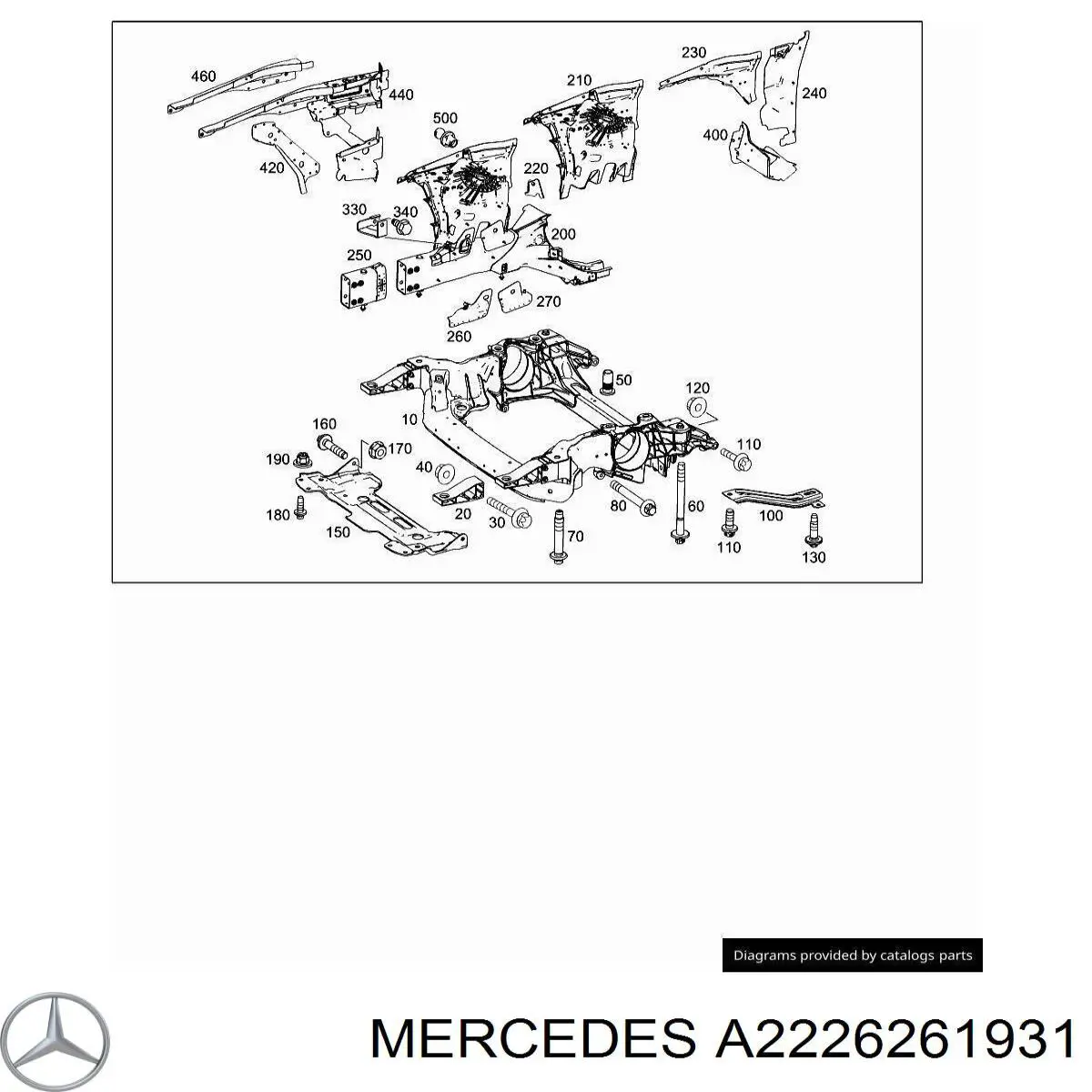 A2226261931 Mercedes 