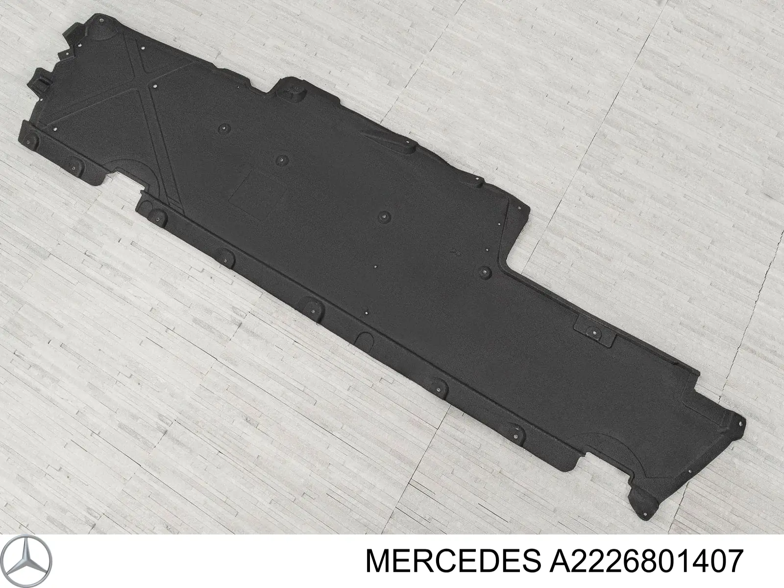 Захист днища, правий Mercedes A2226801407 ціна, від 86.91 USD
