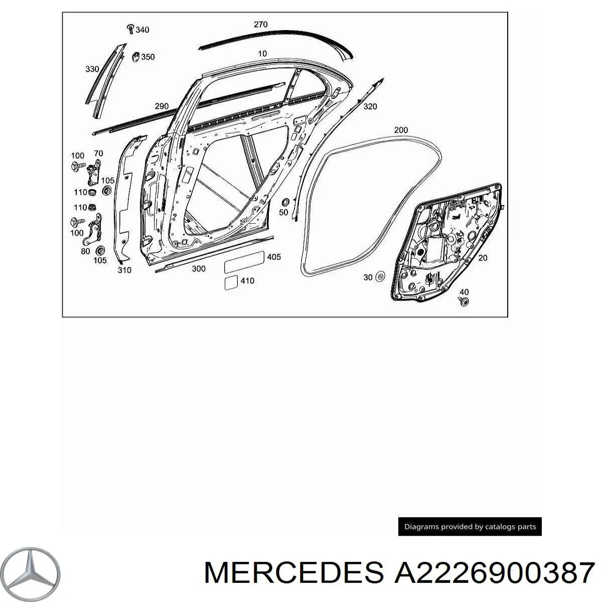 Купити A2226900387 Mercedes 