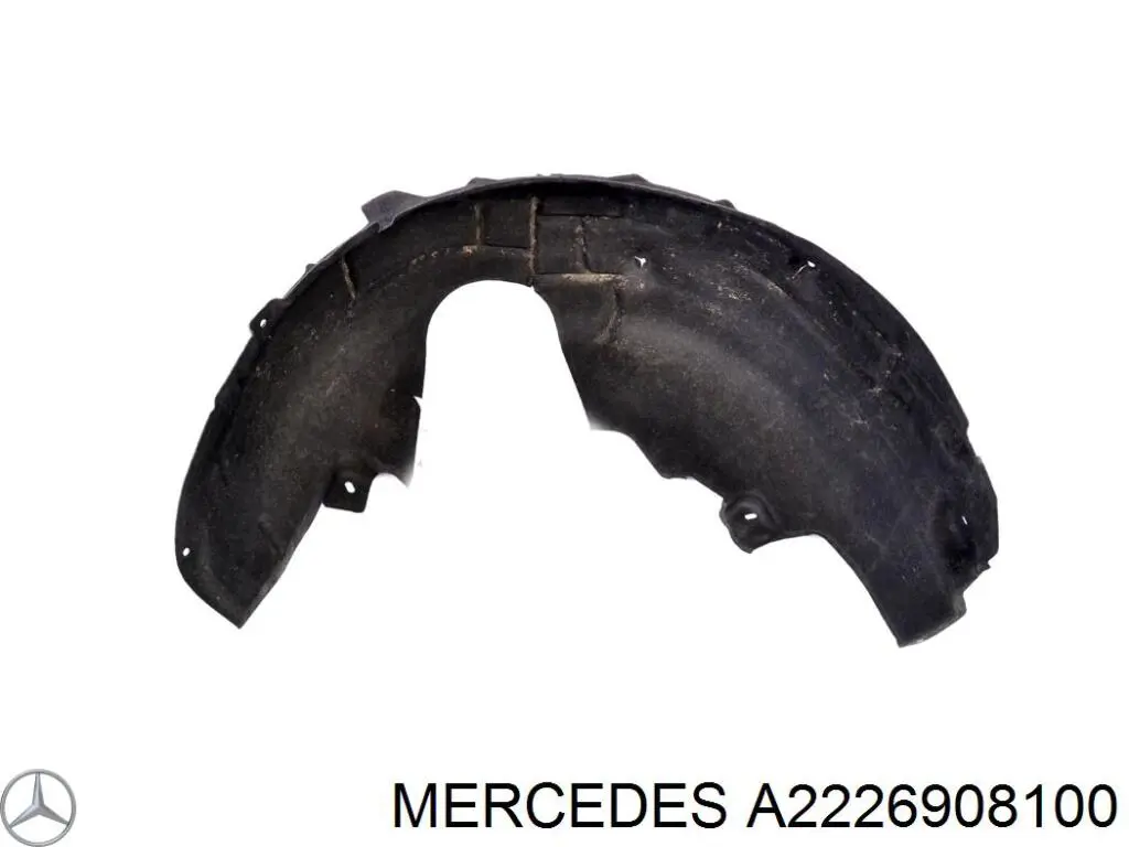 Підкрилок заднього крила, лівий Mercedes A2226908100 ціна, від 198.23 USD