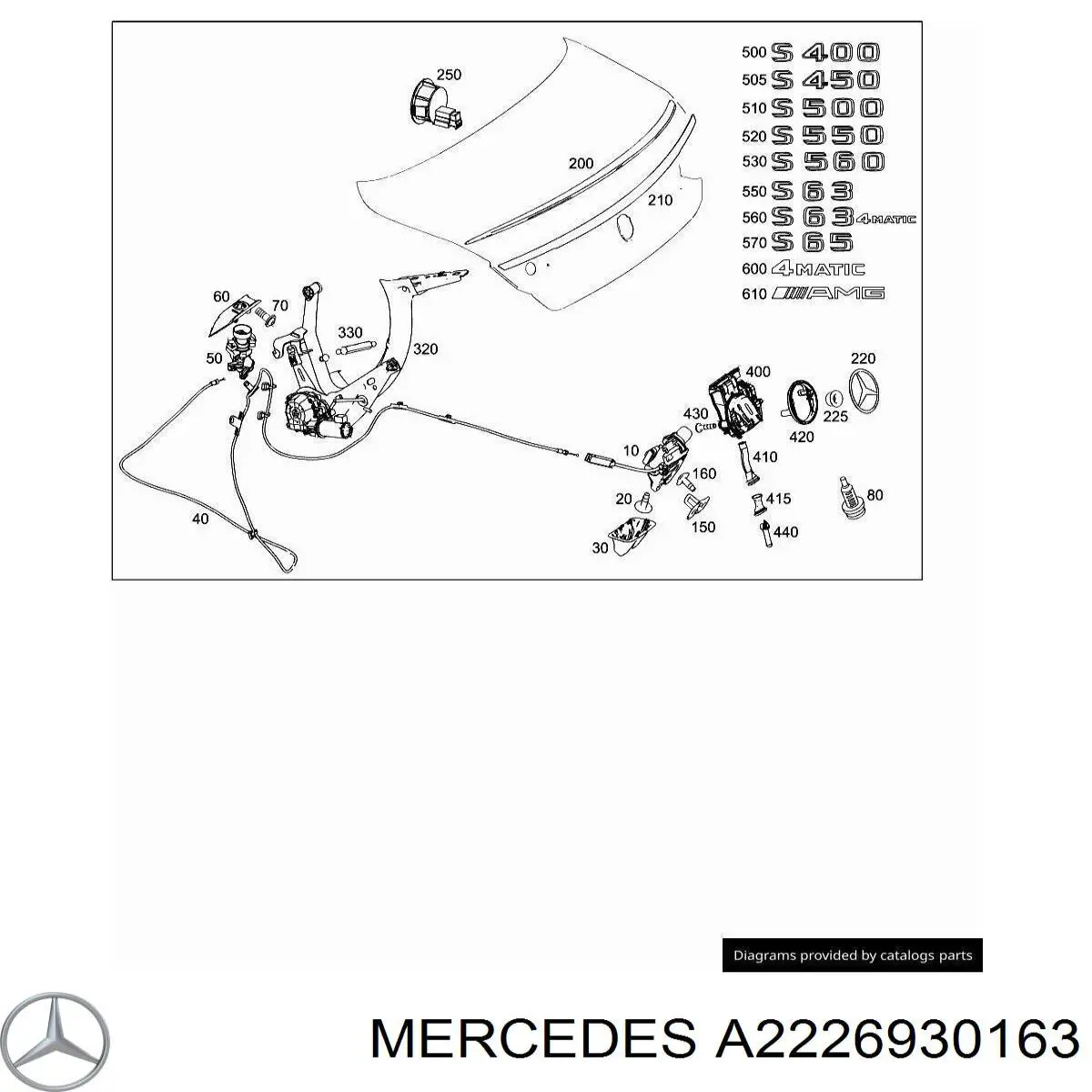 A2226930163 Mercedes 