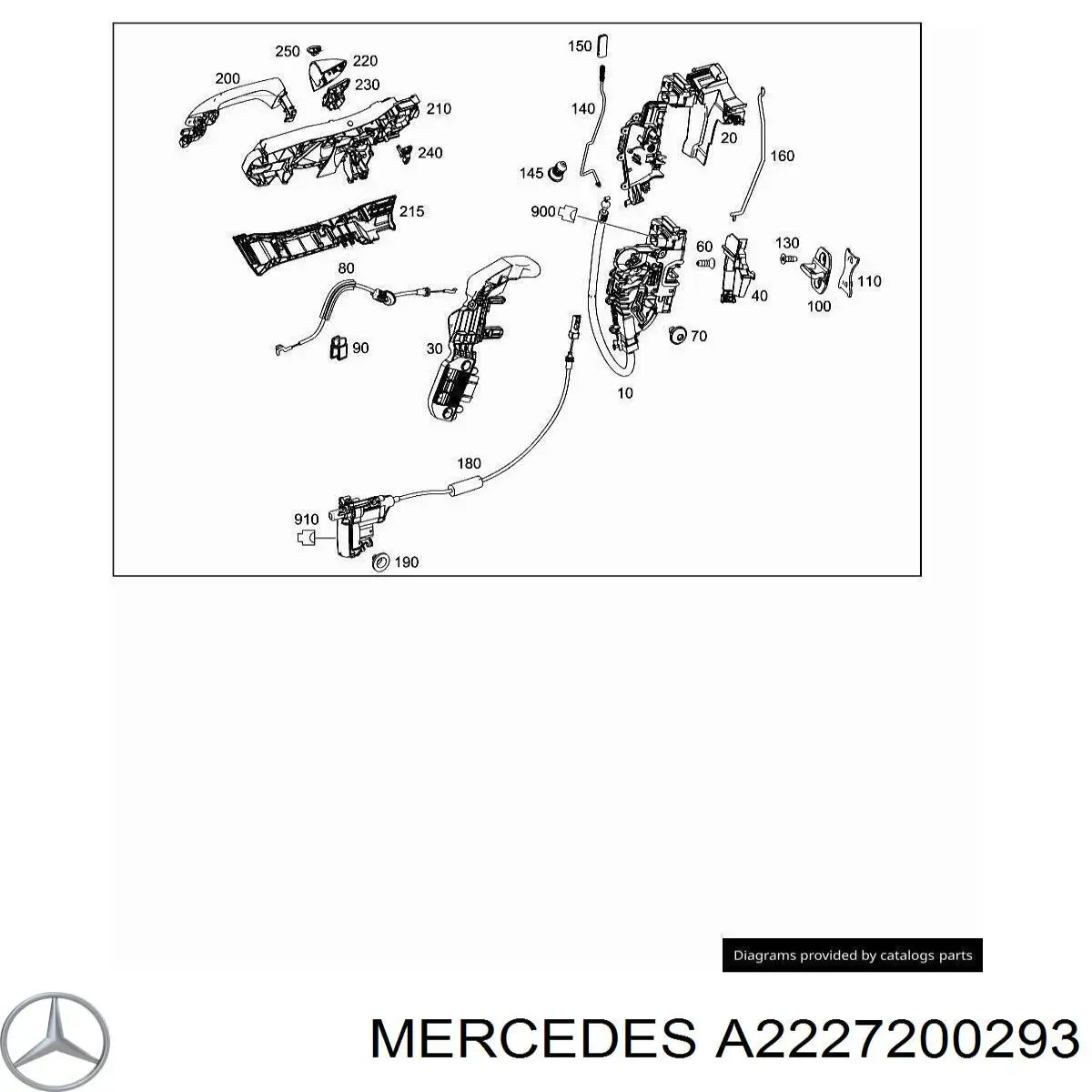 A2227200293 Mercedes 
