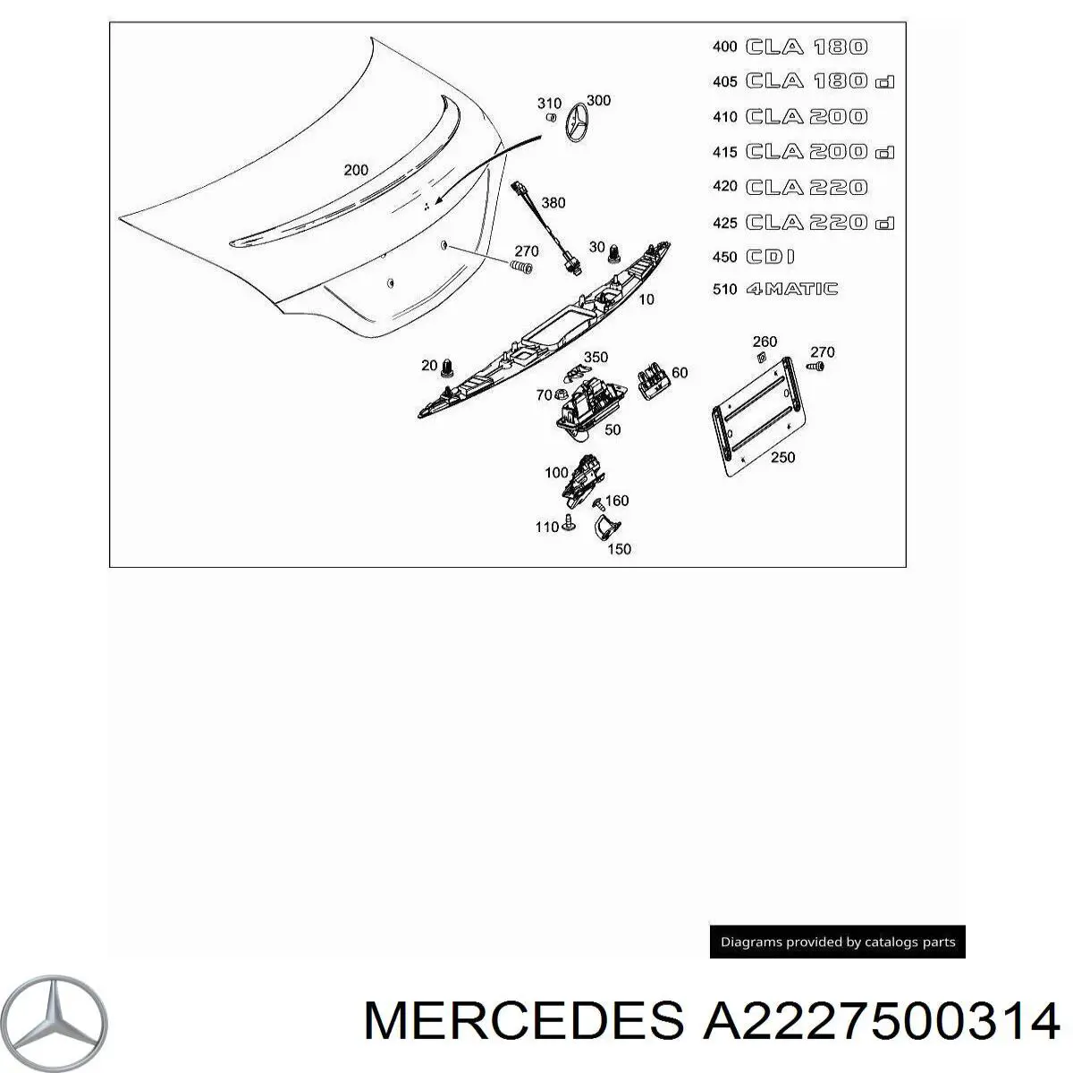 A2227500314 Mercedes 