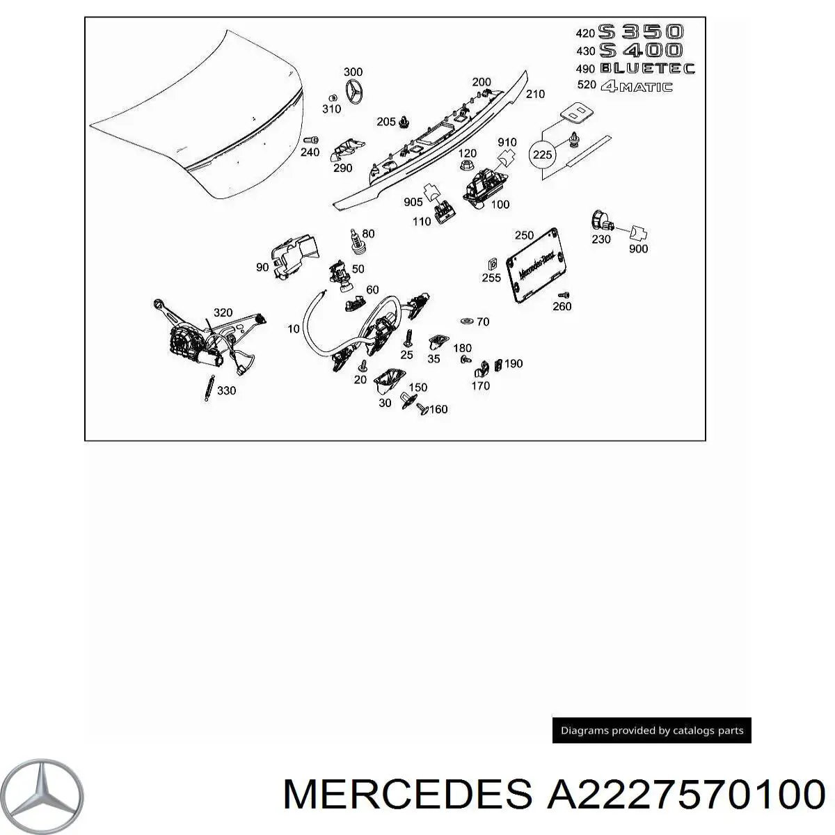 A2227570100 Mercedes 