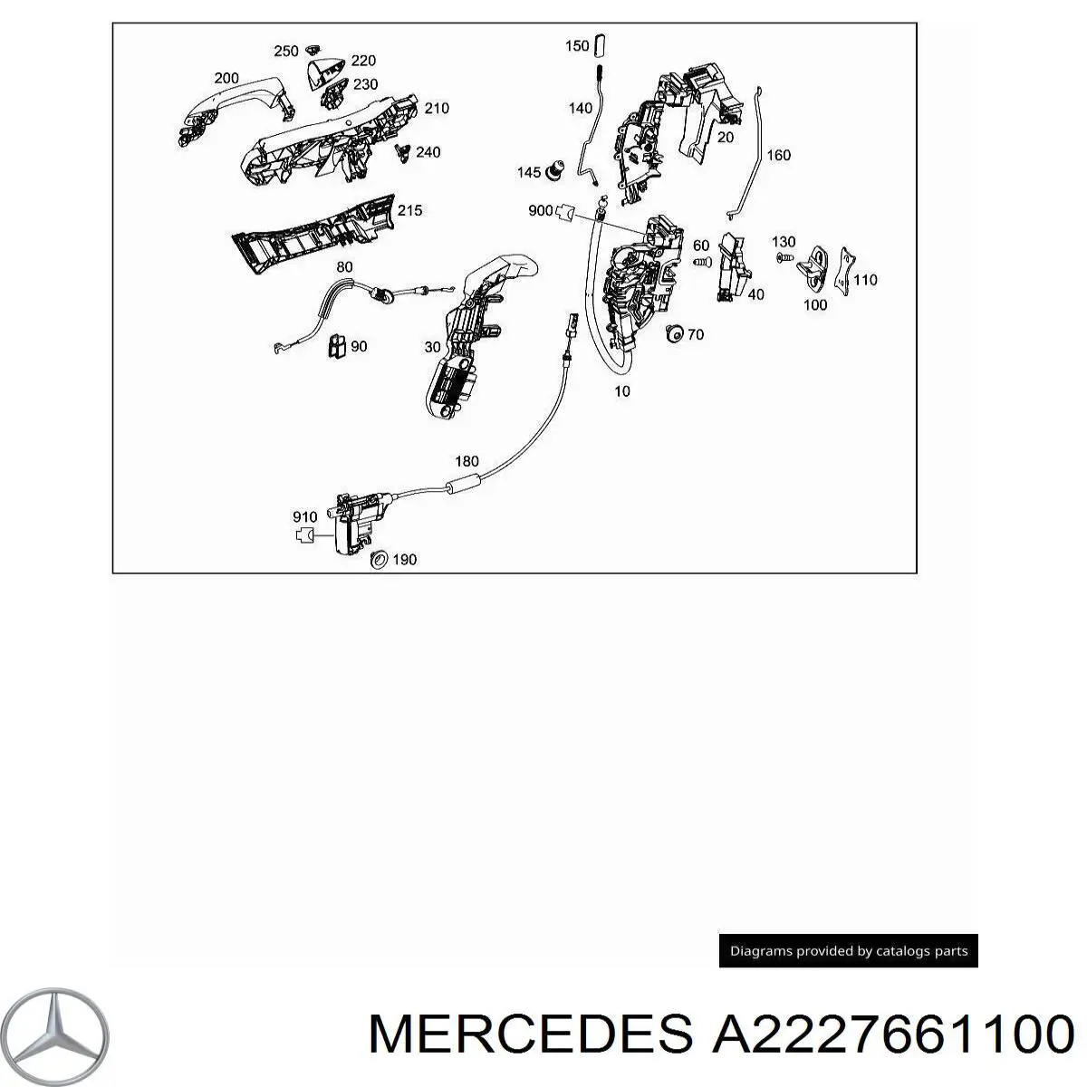  Mercedes A2227661100 ціна, від 11.40 USD
