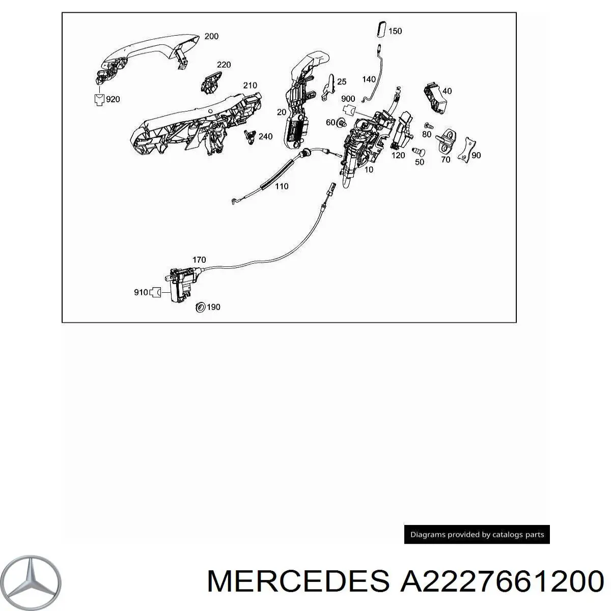  Mercedes A2227661200 ціна, від 6.33 USD