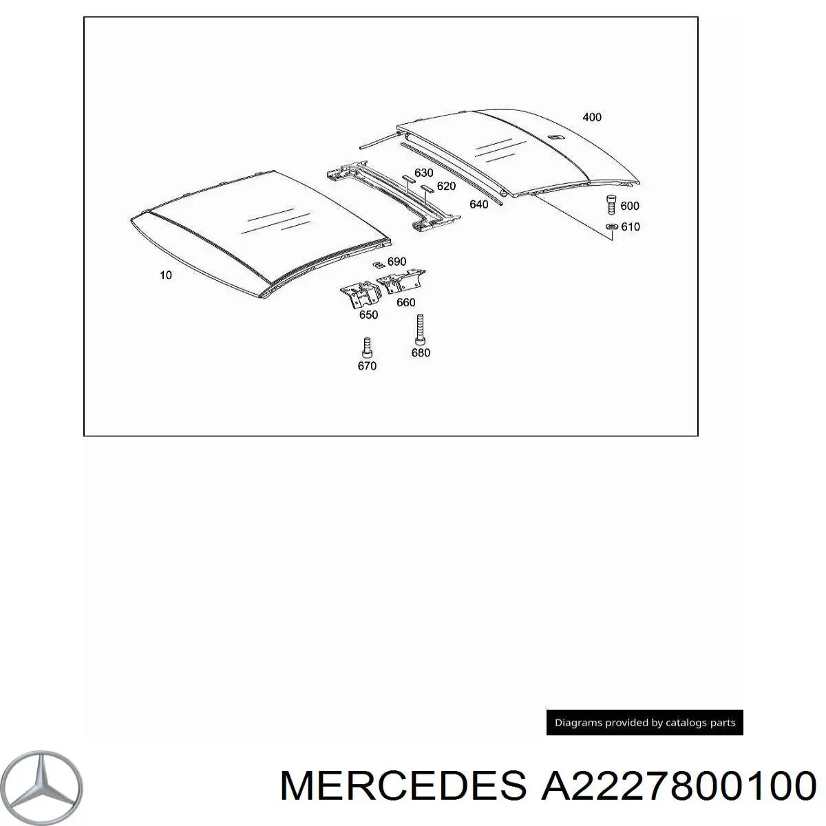  A2227800100 Mercedes