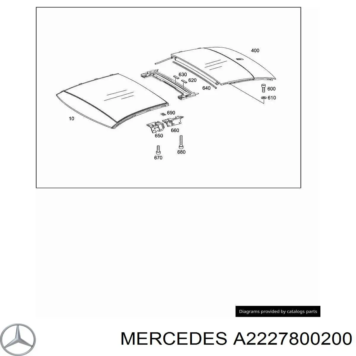  Mercedes A2227800200 ціна, від 323.00 USD