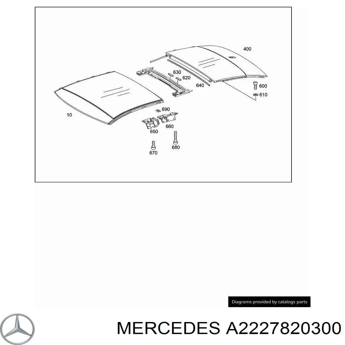 A2227820300 Mercedes 