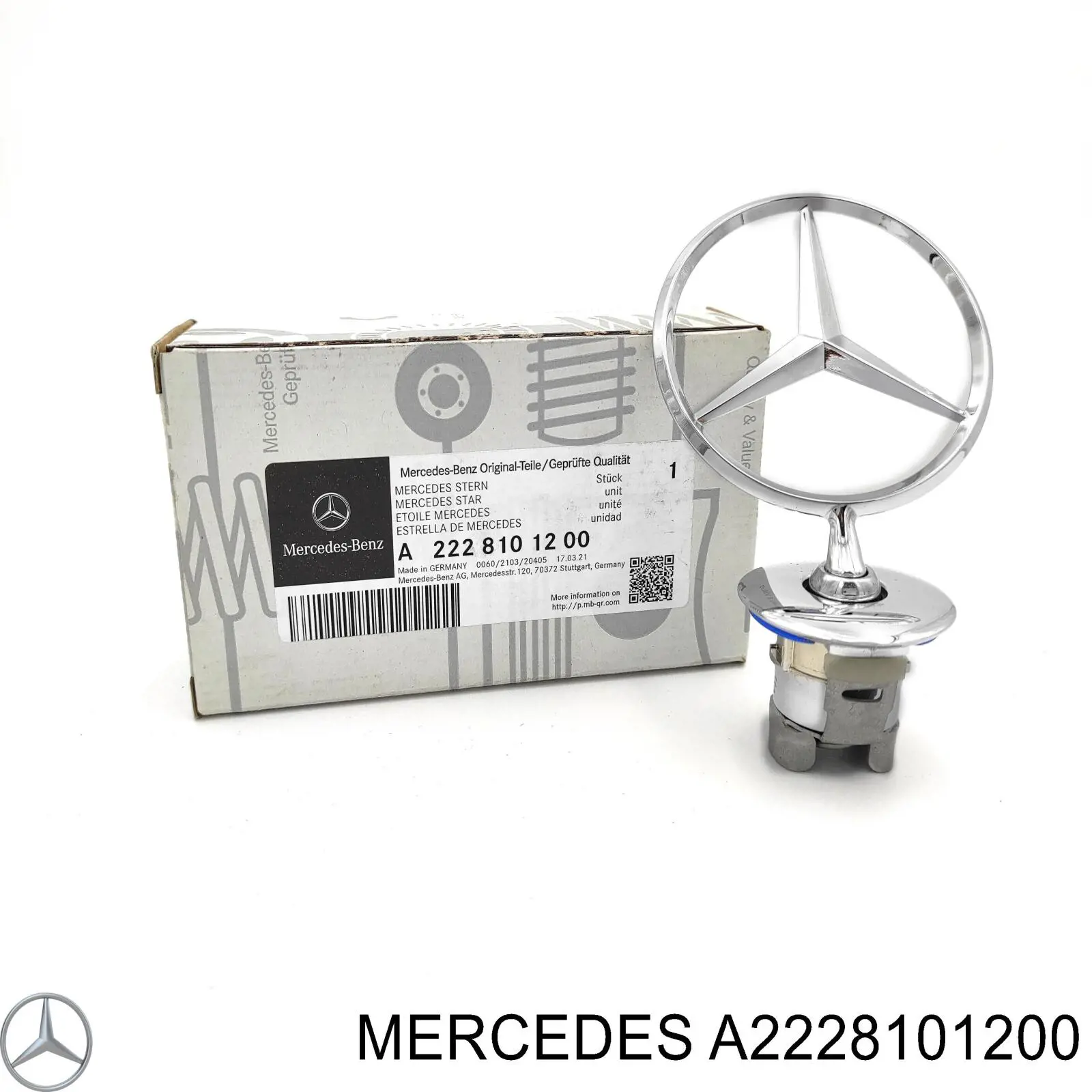 Фірмовий значок капота Mercedes A2228101200 ціна, від 35.61 USD