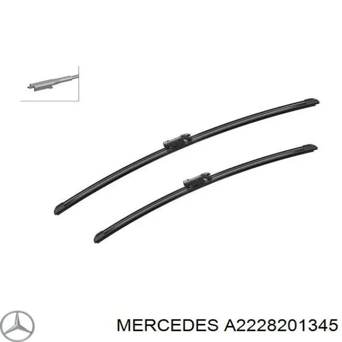 A2228201345 Mercedes Склоочисники лобового скла