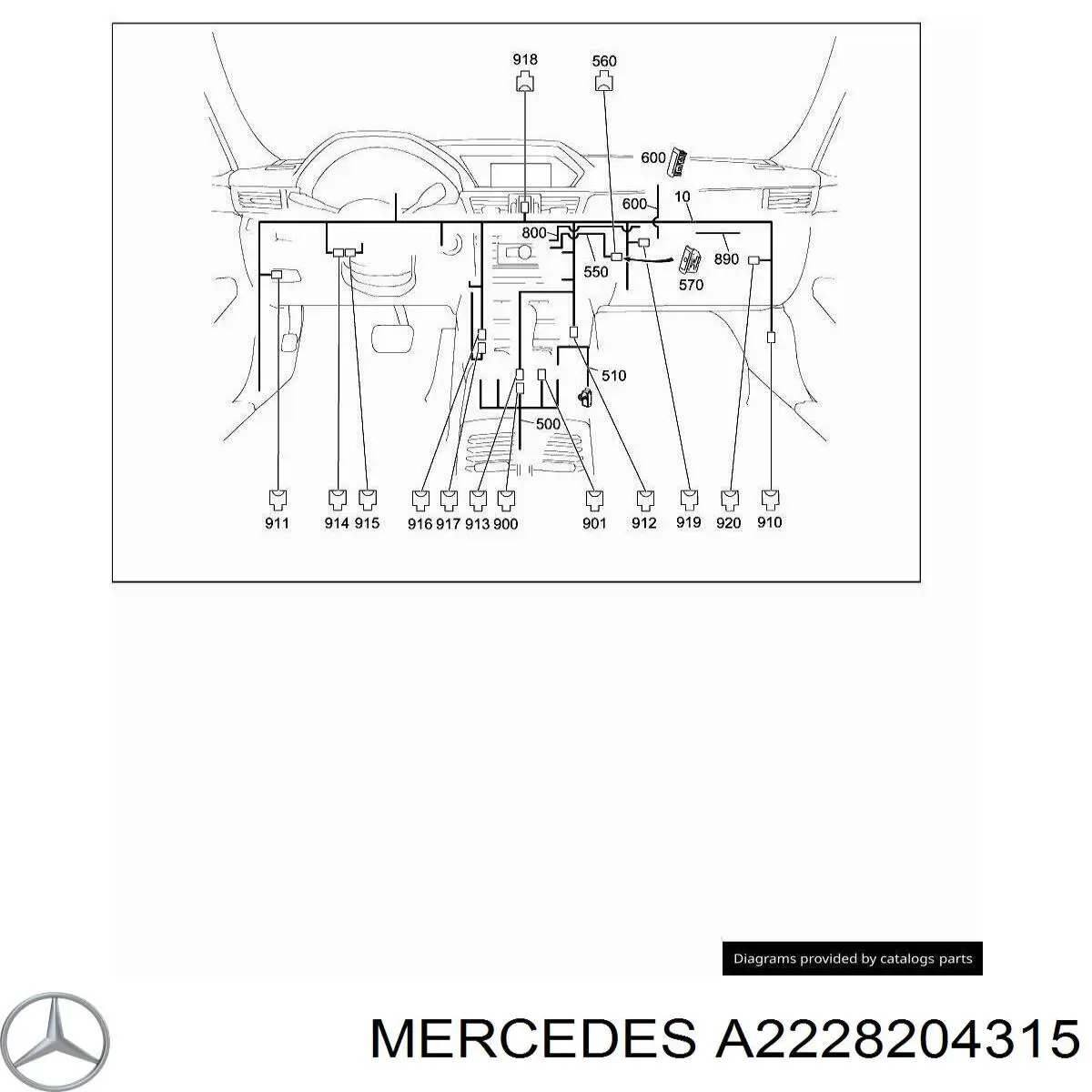 A2228204315 Mercedes 