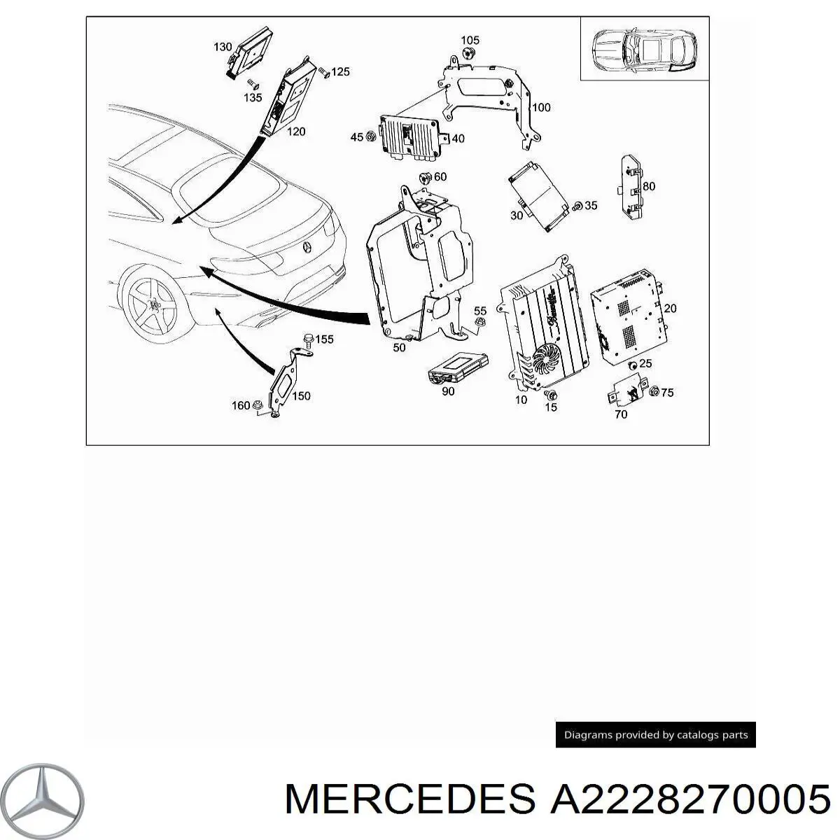 A2228270005 Mercedes 