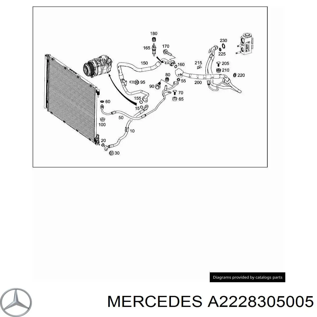 A2228305005 Mercedes 