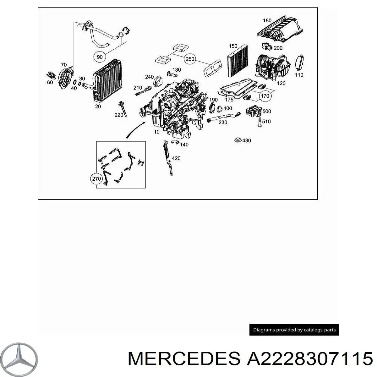 A2228307115 Mercedes 