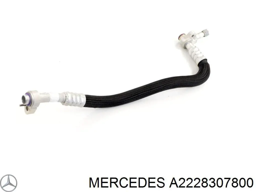 Купити A2228307800 Mercedes Шланг кондиціонера, від радіатора до випарника