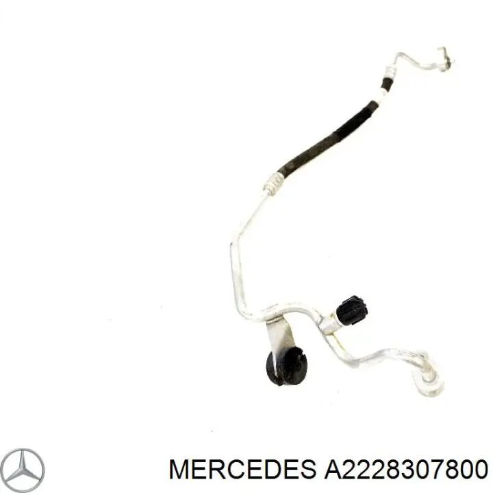Шланг кондиціонера, від радіатора до випарника Mercedes A2228307800 ціна, від 63.35 USD