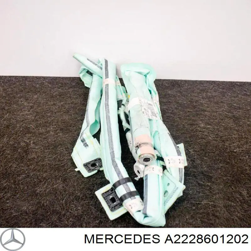 Подушка безпеки, збоку ліва айрбег Mercedes A2228601202 ціна, від 173.81 USD
