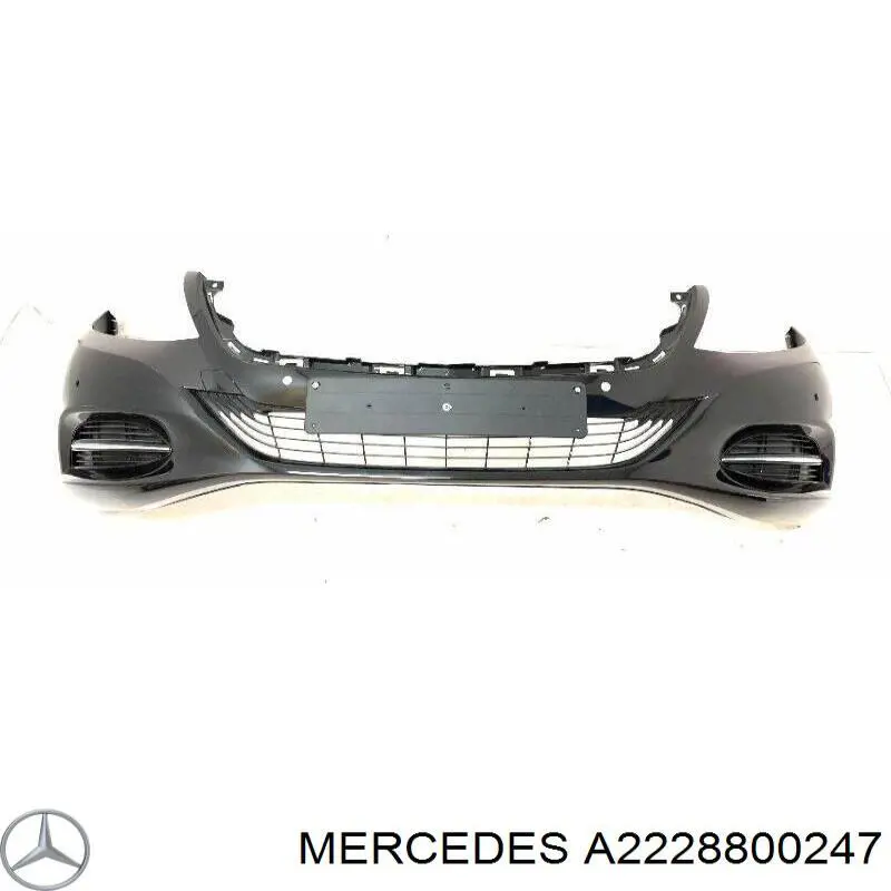 A2228800247 Mercedes Бампер передній в зборі