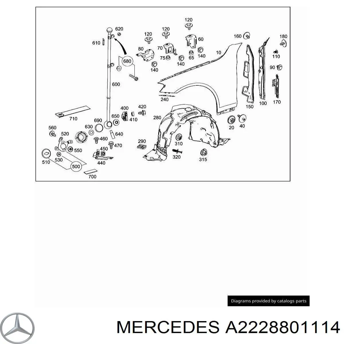 A2228801114 Mercedes 