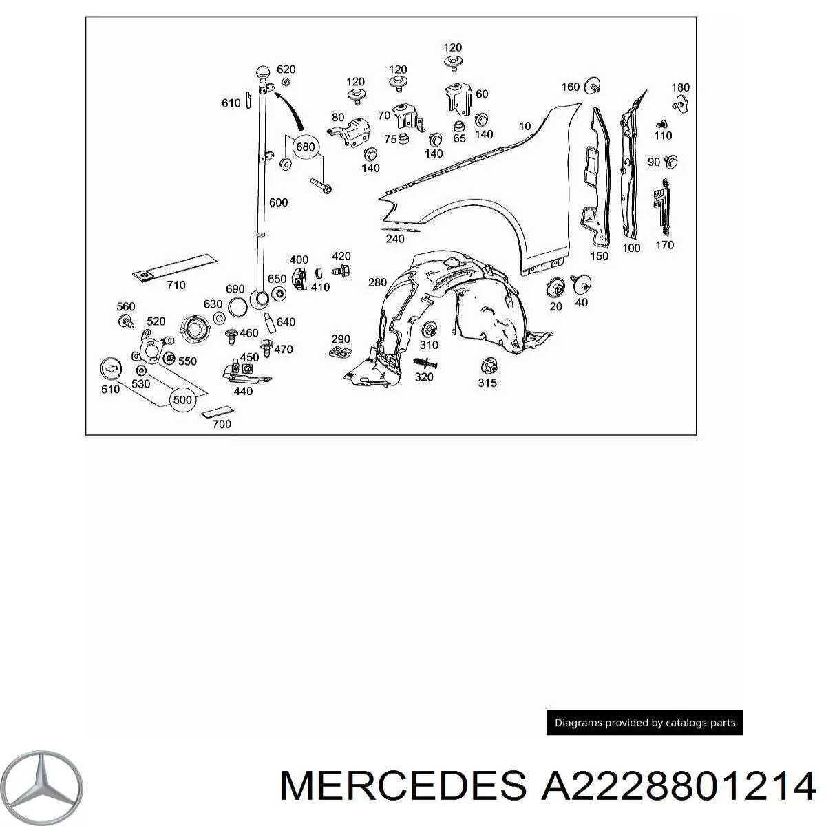 A2228801214 Mercedes 