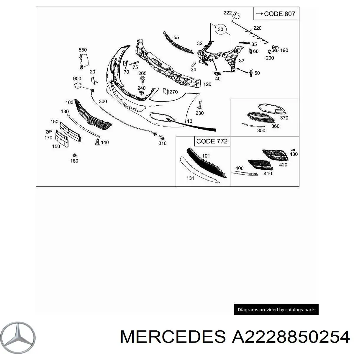  A2228850254 Mercedes