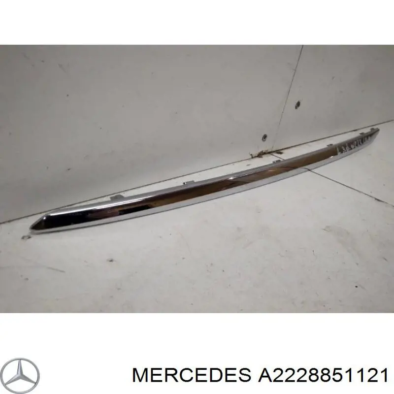 Купити A2228851121 Mercedes Молдинг заднього бампера, лівий