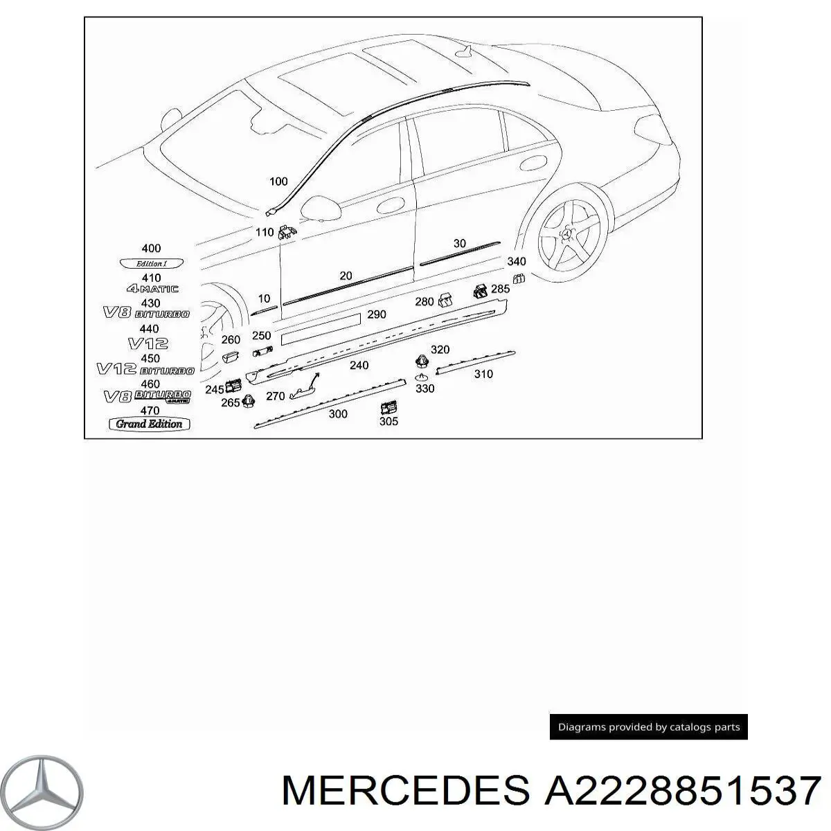 A2228851537 Mercedes 