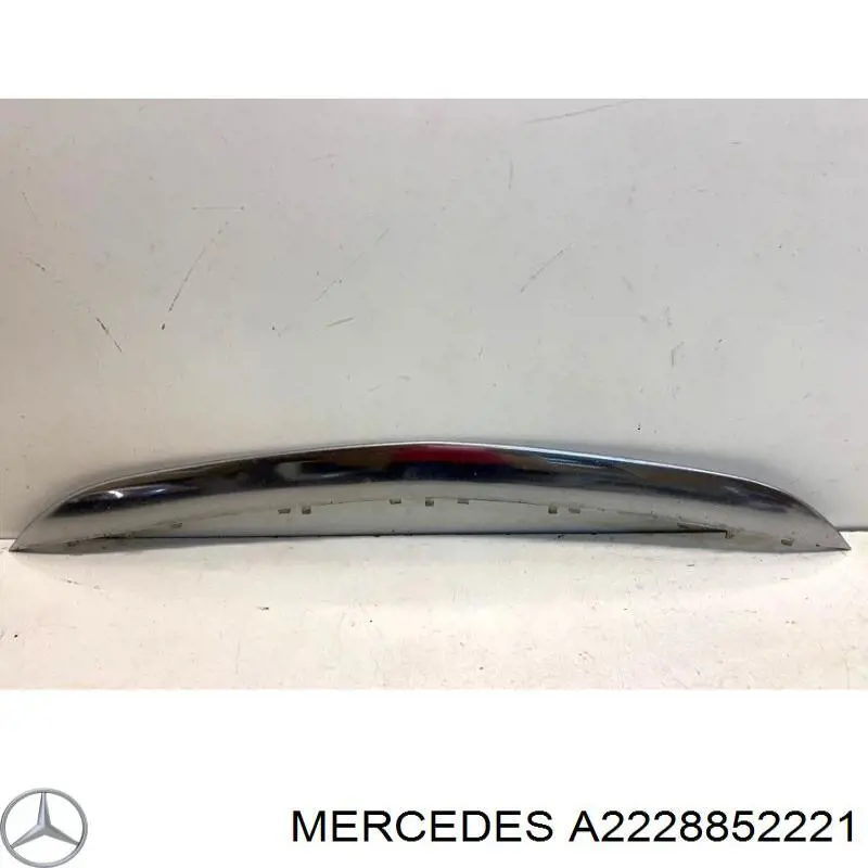 A2228852221 Mercedes Накладка бампера переднього