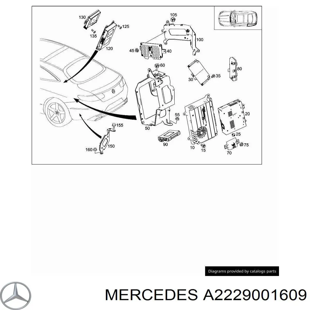 A222900061864 Mercedes 