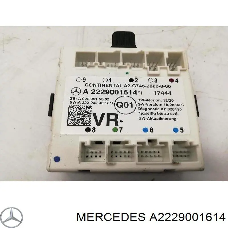 Блок комфорту передніх дверей Mercedes A2229001614 ціна, від 27.53 USD