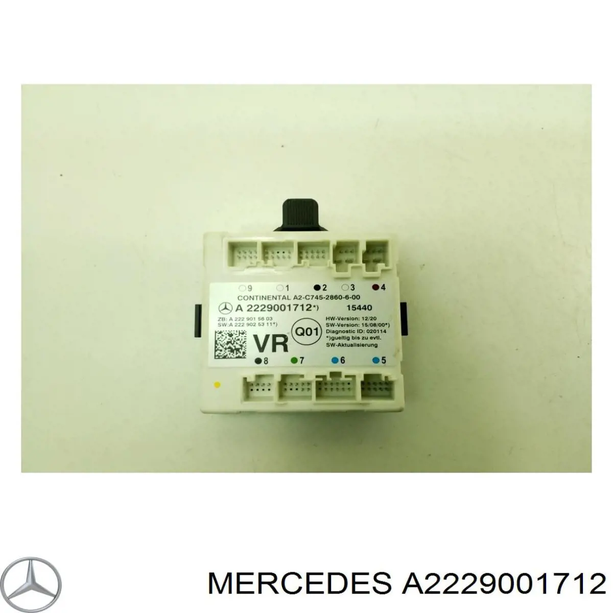 A2229001712 Mercedes Блок комфорту передніх дверей