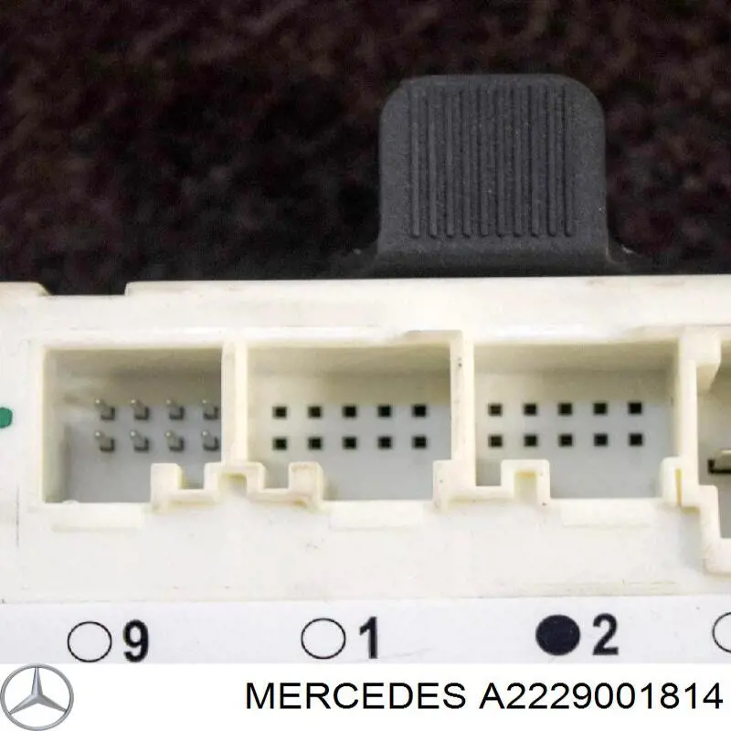 Блок комфорту задніх дверей A2229001814 Mercedes