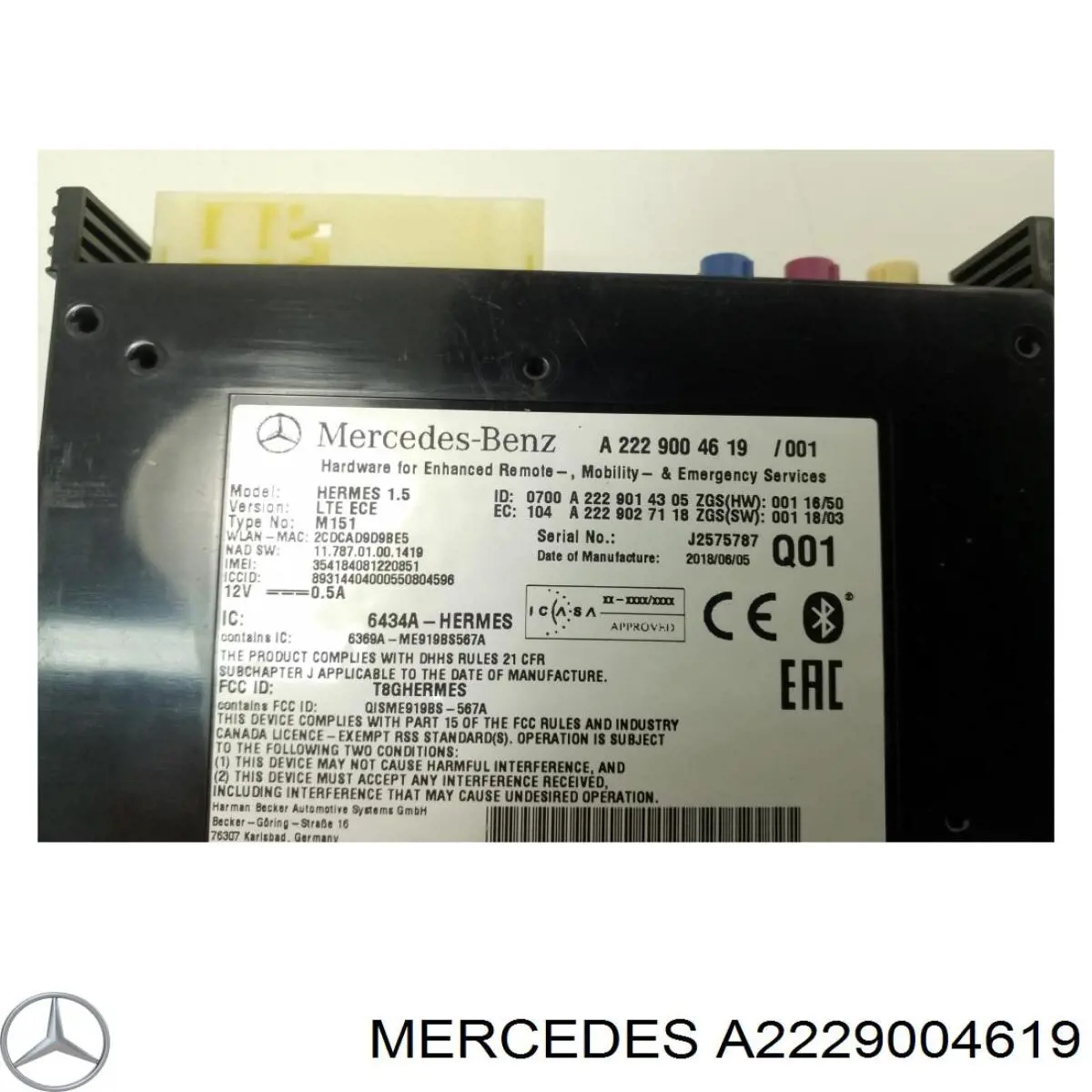  Mercedes A2229004619 ціна, від 95.02 USD