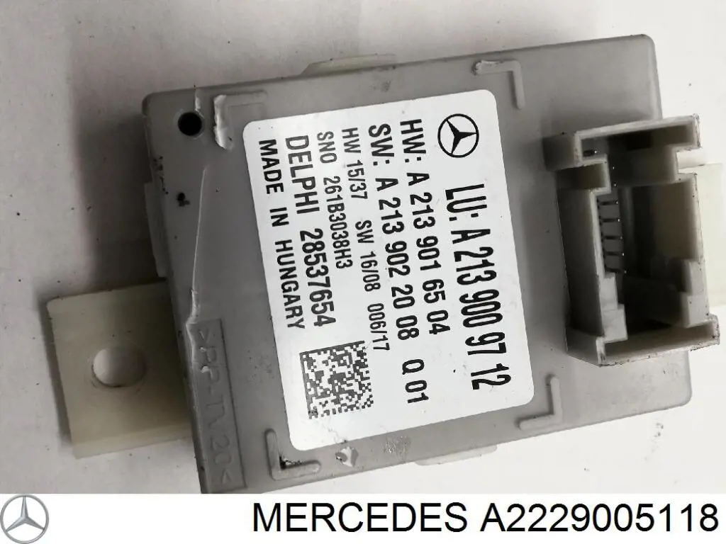  Mercedes A2229005118 ціна, від 88.69 USD