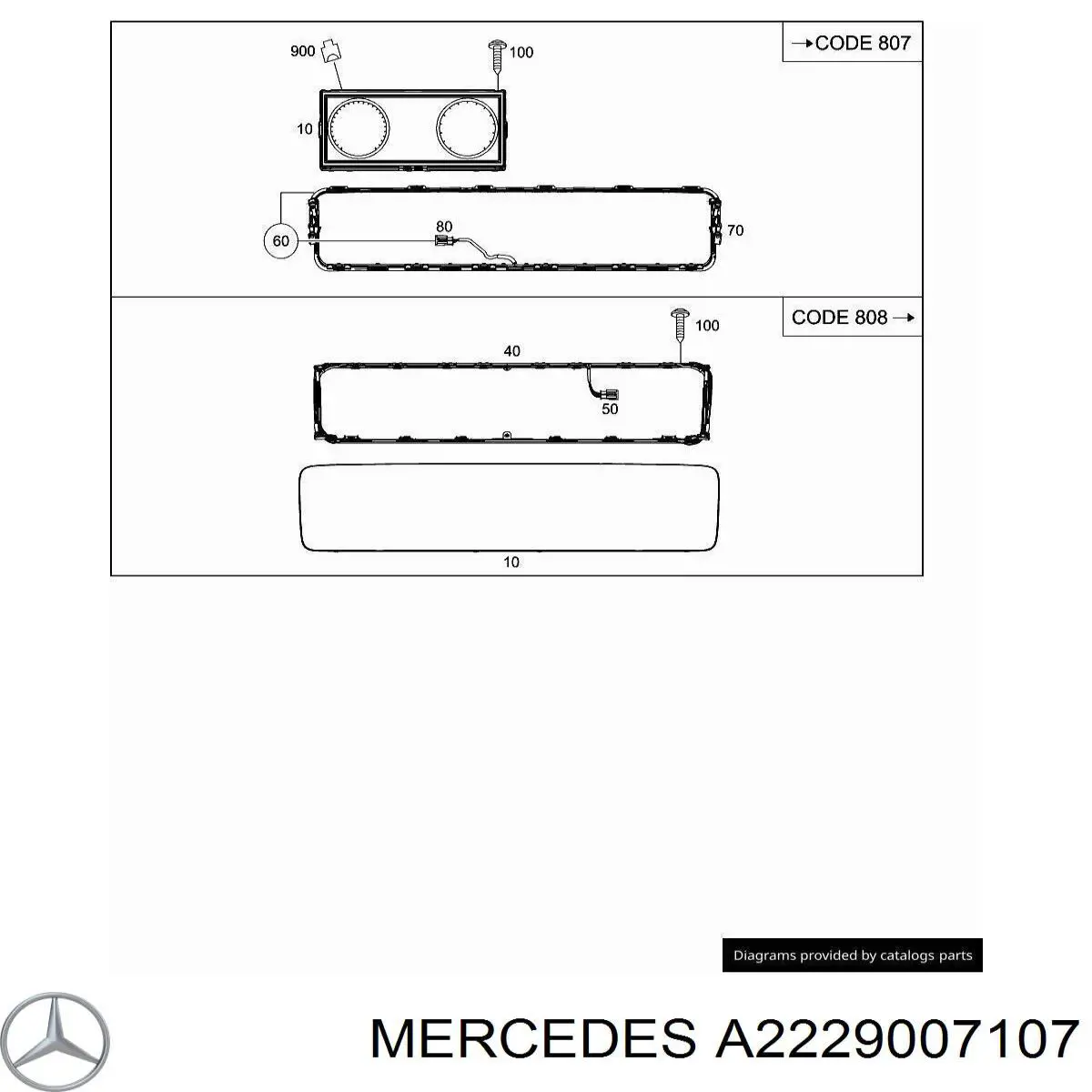 A2229007107 Mercedes 