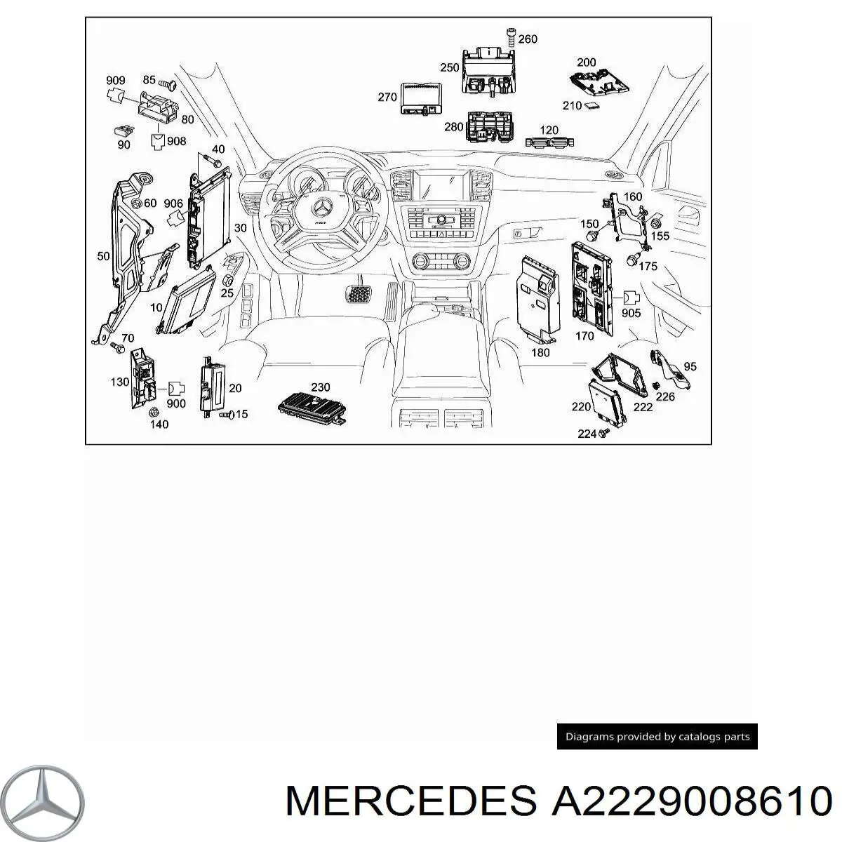 A2229005011 Mercedes 