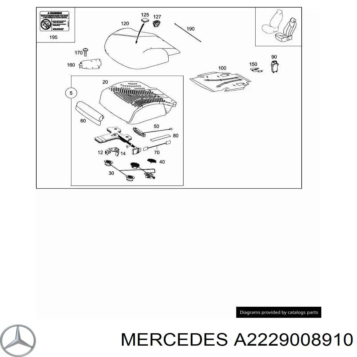 A2229008910 Mercedes 