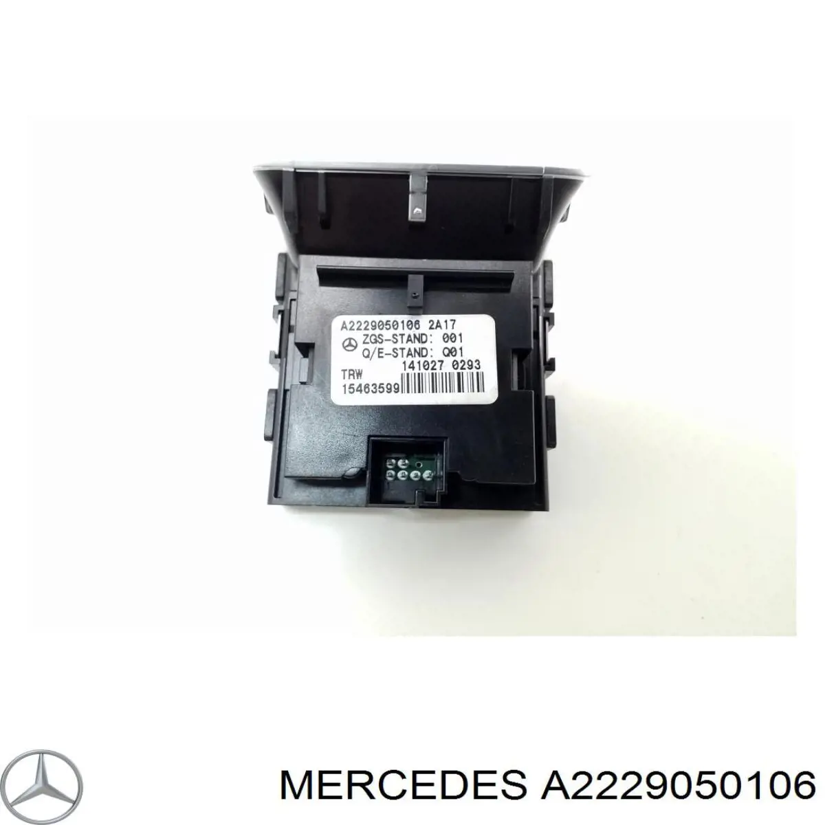 A2229050106 Mercedes Блок кнопок центральної консолі