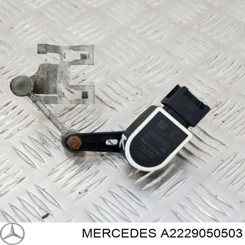Купити A2229050503 Mercedes Датчик рівня положення кузова, задній
