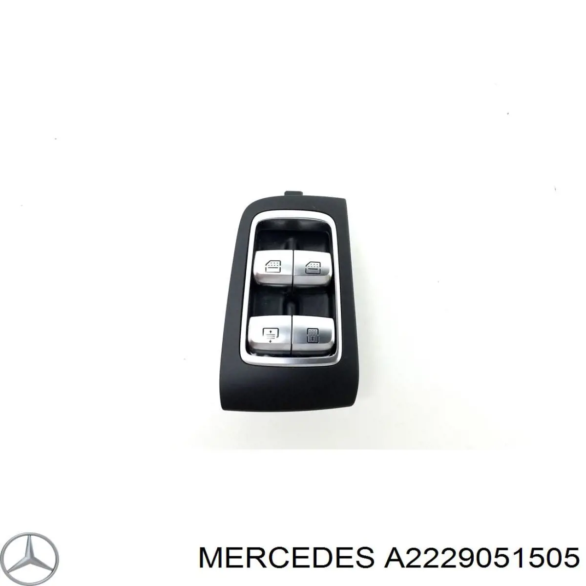 Купити A2229051505 Mercedes Кнопка вмикання двигуна склопідіймача задня права