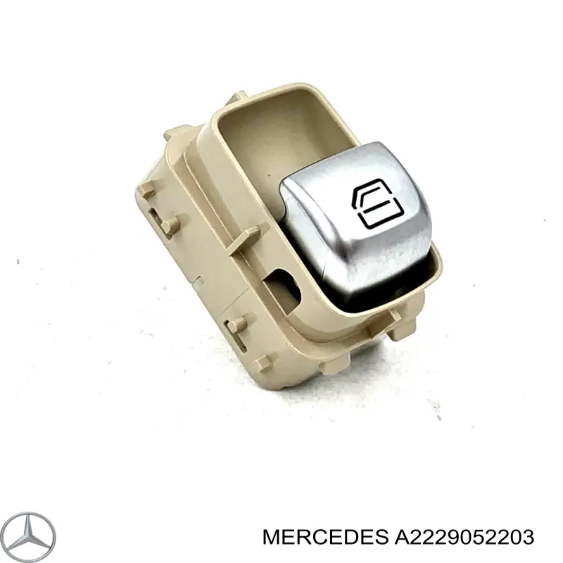 Кнопка вмикання двигуна склопідіймача передня права Mercedes A2229052203 ціна, від 17.60 USD