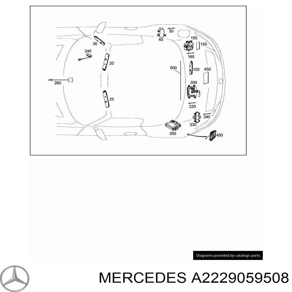 A2229059508 Mercedes 