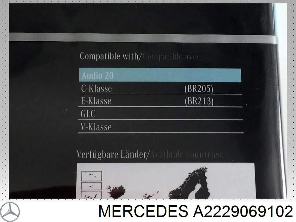 Mercedes A2229069102 ціна, від 416.67 USD