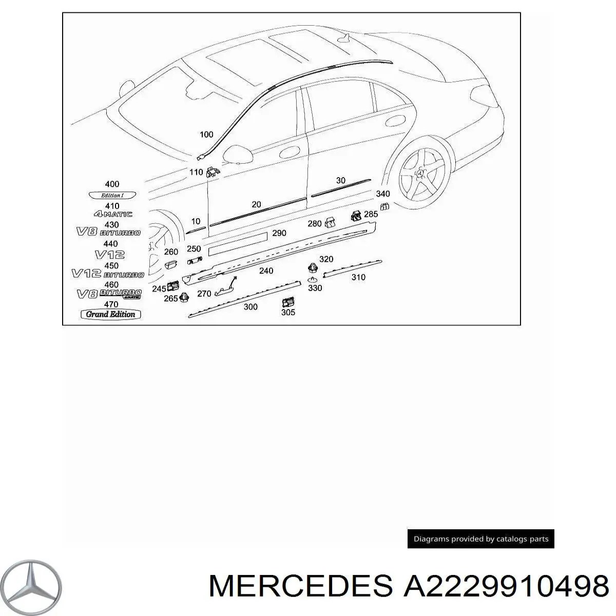  A2229910498 Mercedes